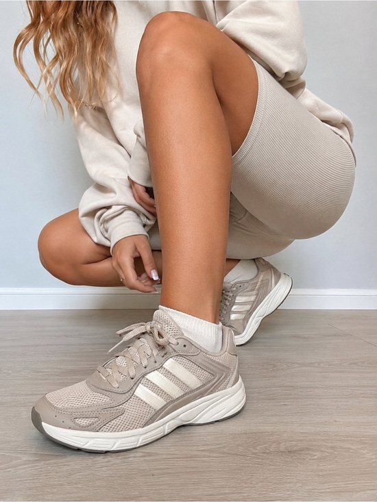 adidas Shoes - adidas Women's Beige and White Low-Top Sneakers